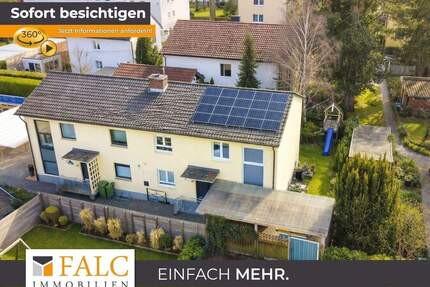 Wohlfühlen garantiert: Gepflegte DHH mit sonnigem Südbalkon und Garten - Ottobrunn