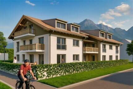 Moderne 3-Zimmer-Neubau-Dachgeschoss-Wohnung (WHG 7) - Bad Reichenhall