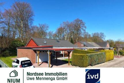 GEMÜTLICHE HAUSHÄLFTE MIT TERRASSE, GARTEN UND CARPORT IN RUHIGER WOHNLAGE - Hage Blandorf-Wichte