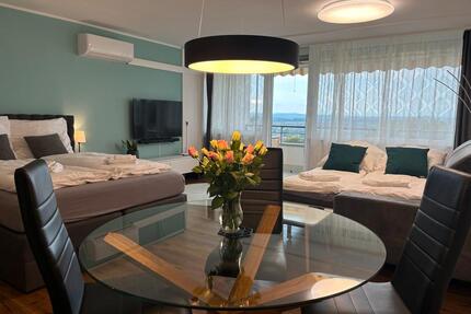 Ferienwohnung mit Indoorpool und Bergsicht am Bodensee - Oberteuringen