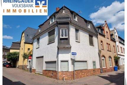 * Geisenheim: Ehemaliges Wohn- und Geschäftshaus in zentraler Lage *