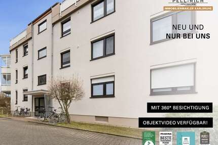 Wohnung zum Kaufen in Karlsruhe 265.000,00 € 82 m²