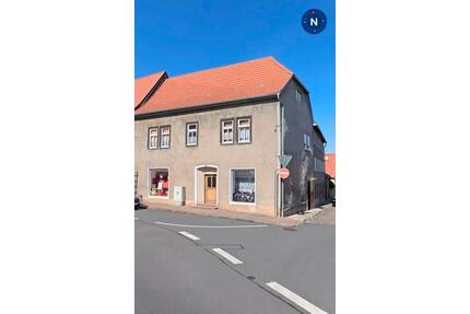 LADE mit Wonung IMBISS 135 m2 in Wiehe Centrum - Roßleben-Wiehe