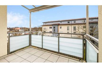 Moderne 2-Zimmer-Wohnung mit Balkon und TG-Stellplatz in gepflegtem Mehrfamilienhaus - Kirchheim b. München Heimstetten
