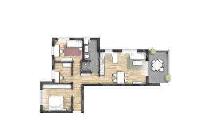 Wohnung zum Kaufen in Graben 462.200,00 € 84.05 m²