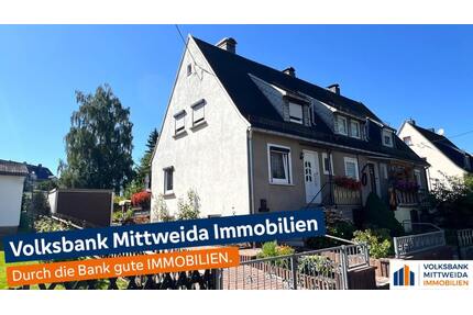 Doppelhaushälfte für die kleine Familie mit gepflegten Grundstück - Geringswalde