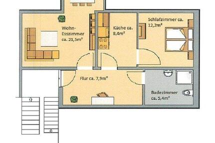 Erstbezug nach Sanierung! Helle Dachgeschosswohnung, ab 01.05.26 - Merseburg