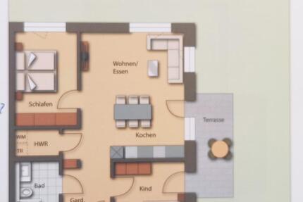 Vermiete neue3-Zi. Wohnung in Deining m. großerTerrasse u. Garten