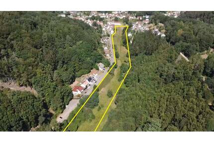 +++ Für Naturliebhaber und Bauherren: 23432 m² fast ebenes und sonniges Grundstück mit Bachlauf +++ - Pirmasens Erlenbrunn