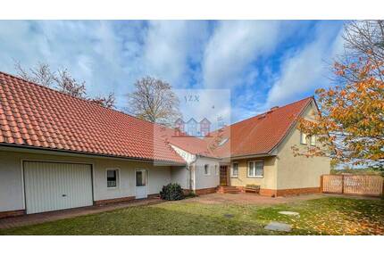 Zweifamilienhaus mit Sommerküche, Werkstatt & Garten - Schilda