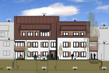 Abrissobjekt mit Baugenehmigung für 797 m² Wfl. 9 Wohnungen - Konstanz-Dingelsdorf