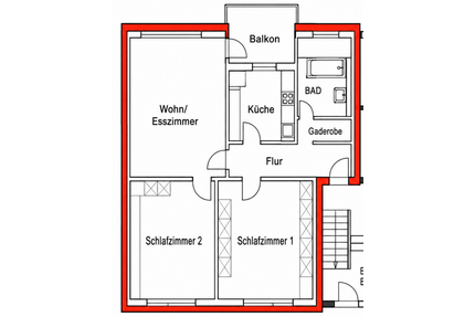 Wohnung zum Mieten in Marburg 750,00 € 62.07 m²