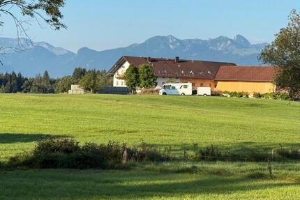 3 Zimmer Wohnung mit Bergblick Balkon Garten ruhige Lage nähe See - Riedering