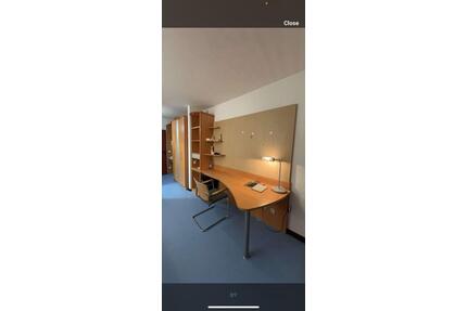 Möbliertes 1 Zimmer Apartment befristet bis zum 31. 07 - Mainz Bretzenheim