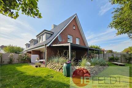 SYLT | Ruckzuck am Strand: Gut geschnittenes Reihenendhaus mit Garage, 2 Terrassen + sonnigem Garten - Westerland