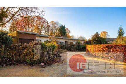 Grundstück mit Gebäudebestand für Freilegung und Neubau - Projektierung für 4 Reihenhäuser vorhanden - Norderstedt / Garstedt