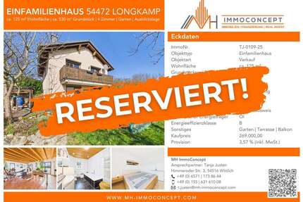 Haus zum Kaufen in Longkamp 269.000,00 € 125 m²