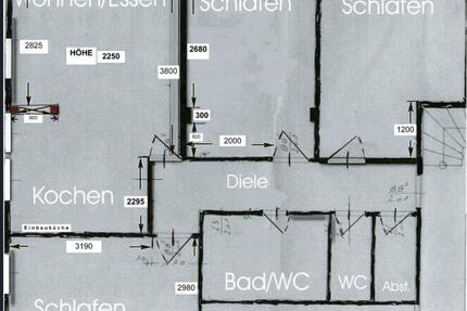 4 ZKB +Abst. +Keller +Waschplatz + Stellplatz, 1. OG - Edertal