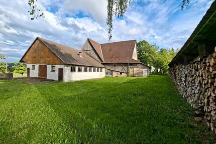 Bauernhaus mit Scheune, Stall und Schuppen - Loßburg