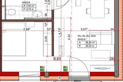 Ein bis zwei Zimmer Wohnungen, inklusive Nebenkosten - Tuttlingen