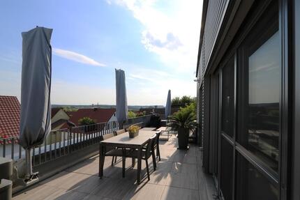 Penthouse-Wohung mit großer Dachterrasse ZU VERKAUFEN - Ilsfeld