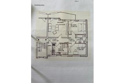 3 Raum Wohnung - 950,00&nbsp;EUR Kaltmiete, ca.&nbsp; 81,00&nbsp;m&sup2; in Laage (PLZ: 18299)