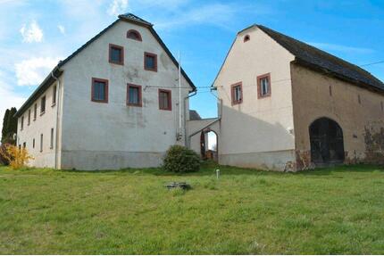 Vier-Seiten-Hof Bauernhof mit viel Grundstück und Nebengelass - Frohburg