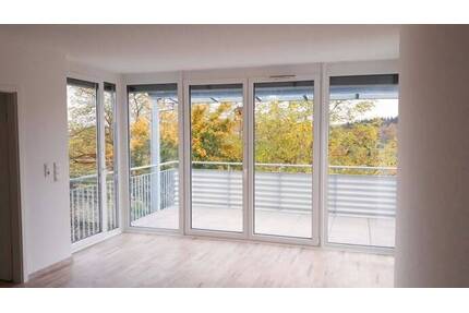 helle 3,5-Zimmer Wohnung franz. Balkon Neubau - Pforzheim Eutingen
