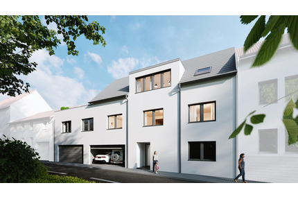 Penthaushaus mit bis zu 5,00m hohen Decken, Lift, Einliegerwohnung und zwei Doppelgaragen - Brühl