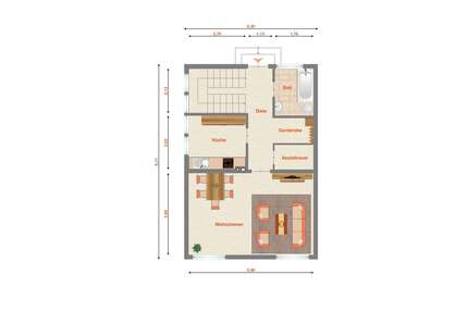 Haus zum Kaufen in Neuwied Feldkirchen 149.000,00 € 100 m² - Neuwied / Feldkirchen