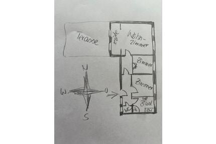 Wohnung im Außenbereich von Hemmingen ab August
