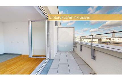 KLEYERS | Lichtdurchflutete 2-Zi. -Wohnung mit Skylineblick & kl. Dachterrasse - Frankfurt am Main Gallus