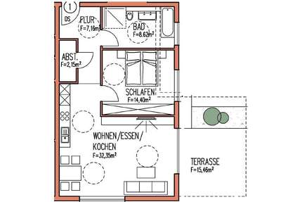 Wohnung zum Mieten in Dettingen 1.095,00 € 73 m²