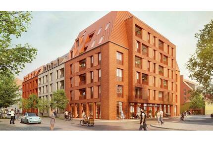 Ihr neues IMMOBILIEN QUARTIER: Erstbezug - Moderne 3-Zimmer Neubauwohnung im Eleonorenhof - Hannover / Linden-Mitte