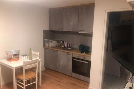 Voll möblierte 1-Zimmer-Wohnung (16 m²) in ruhiger Ortsrandlage - Denkendorf