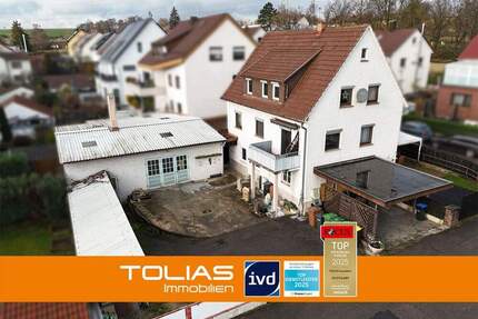Das perfekte Duo: Zweifamilienhaus mit eigener Werkstatt & flexiblen Wohnmöglichkeiten - Ditzingen Hirschlanden