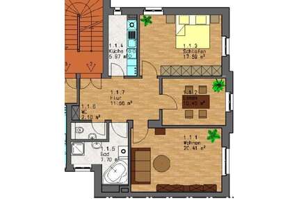 Wohnung zum Mieten in Leipzig 950,00 € 75.78 m²