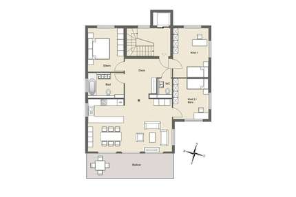 Wohnung zum Kaufen in Kornwestheim 590.000,00 € 117.46 m²