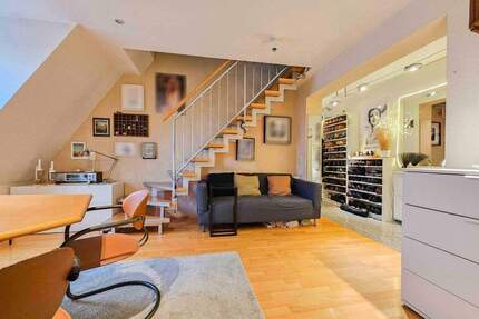 Bestlage: Maisonette-Lifestyle mitten in Bornheim mit eigener Garage & Stellplatz - Frankfurt am Main