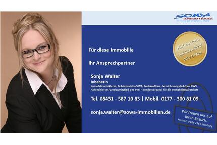 Bezugfreies Haus mit Garten und Garage in Neuburg - Ein Objekt von Ihrem Immobilienpartner SOWA Immobilien und Finanzen - Neuburg an der Donau