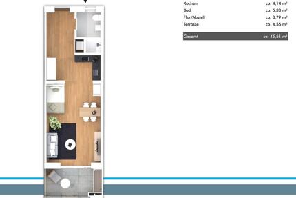 Wohnung Luxuriös, Erstbezug Neubau, WG14 modern - Vohenstrauß