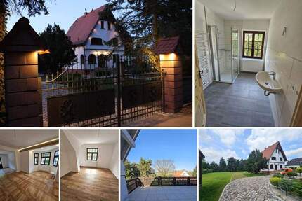 2025 frisch saniert! Freist. EFH mit Kamin, Terrasse, gr. Garage, Carport, Brunnen und gr. GS - Großpösna