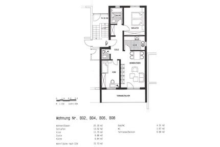 3-ZKB | Balkon | EBK | 2 Stellplätze | Niefern - Niefern-Öschelbronn
