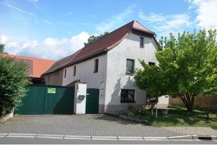 2000m2 Selbstversorger 3-Seiten Hof Scheune Garten Stall Wohnhaus - Nebra (Unstrut)