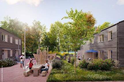 Barrirefreie Doppelhaushälfte mit 4,5 Zimmern und ca. 125 m² samt Gäste-WC und Terrasse - Berlin Haselhorst