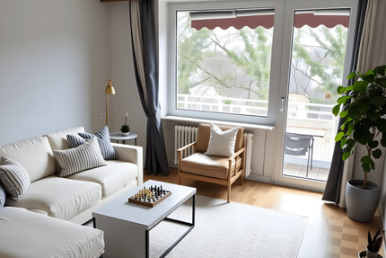 Starke 3 Zimmer Wohnung + 3 Stellplätze in Bogenhausen - München