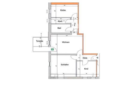 3-Zimmer-Dachgeschosswohnung in Stadtnähe - Menden (Sauerland)