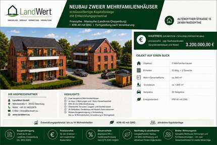 Haus zum Kaufen in Friesoythe 3.200.000,00 € 839.9 m²