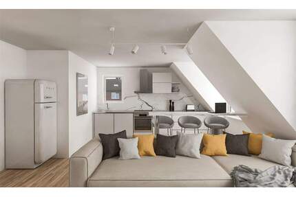 2-Zimmer-Wohnung mit Ausbaureserve auf 3 Zimmer - Neuss Barbaraviertel