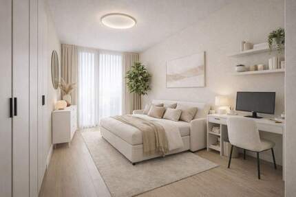 Beste Lage Göggingen: Großzügige 4-Zi.-Whg. auf zwei Ebenen (EG) mit TG & Dachpool mit Weitblick - Augsburg